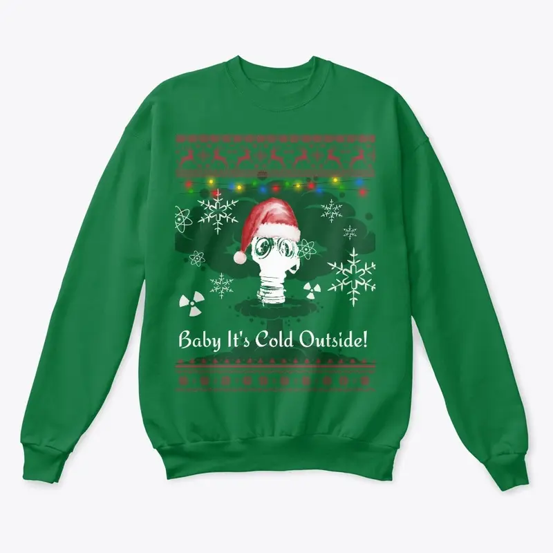 Nuclear Winter Ugly Christmas Sweater